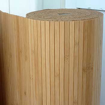 Бамбуковые обои кофе 11 мм 150 см