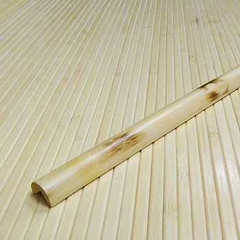 Планка бамбуковая для внешнего угла натуральная с рисунком фото