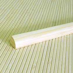 Планка для внутреннего угла из бамбука натуральная