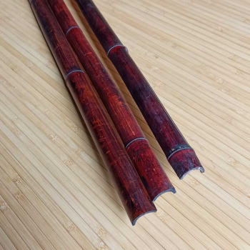 Половинка бамбука махагон 2 - 3 см