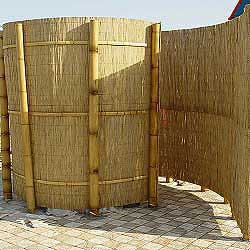 Забор из тростника 160 x 600 см